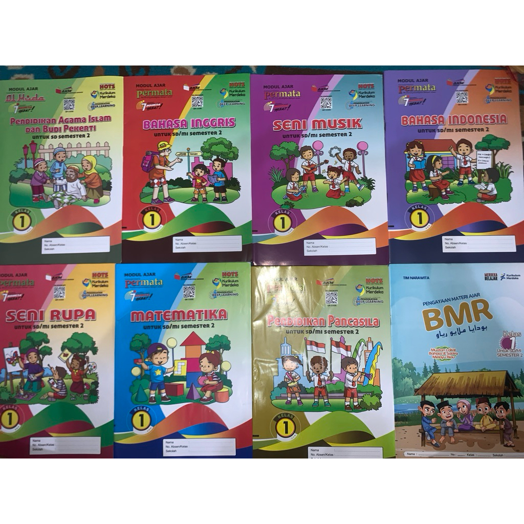 BUKU LKS SD SEMESTER 2 KELAS1