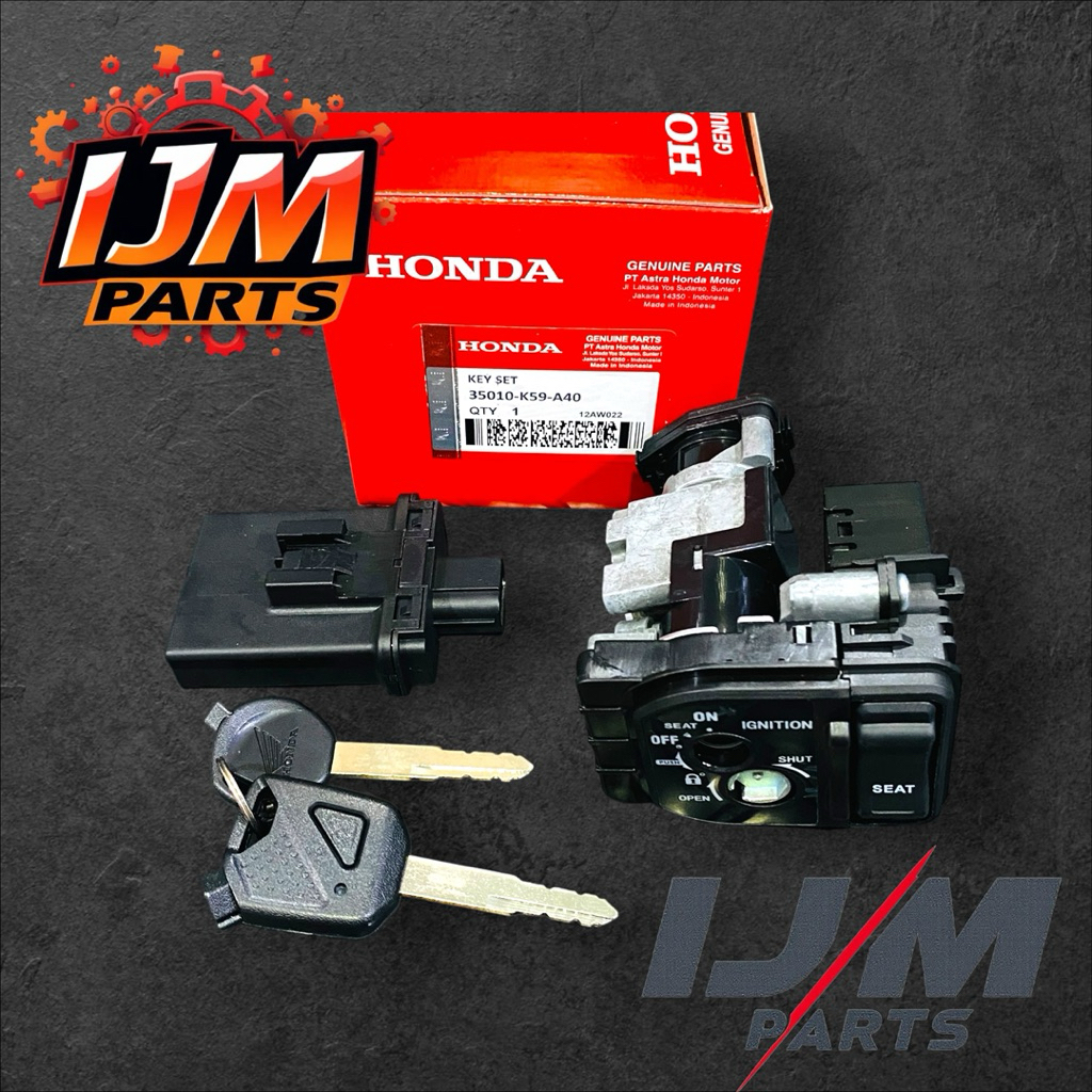 Kunci Kontak set Plus Remote modul Vario 150 Old Lama 2015 - 2018