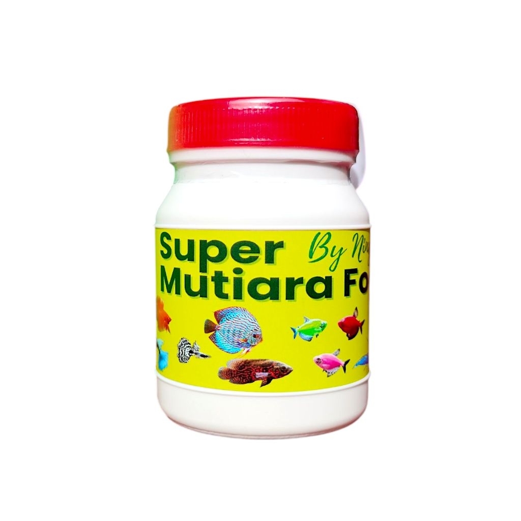 Crystal Mutiara Makanan Ikan Hias Kecil, Burayak, Anakan ikan, Guppy, Cupang, Neon