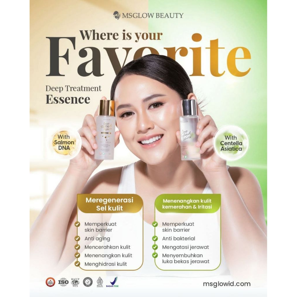 Ms Glow Deep Treatment Essence /Ms Glow Deep Treatment Essence Centella Asiacita / Ms Glow Deep Trea