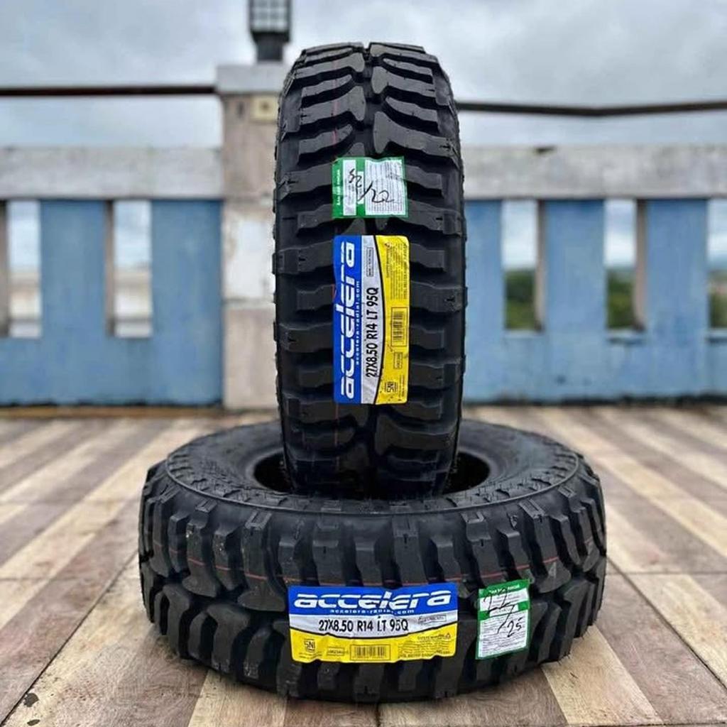 ban mobil offroad UKURAN 27 8,5 R14 ACCELERA BADAK X-TREME  ban mobil pacul ring 14