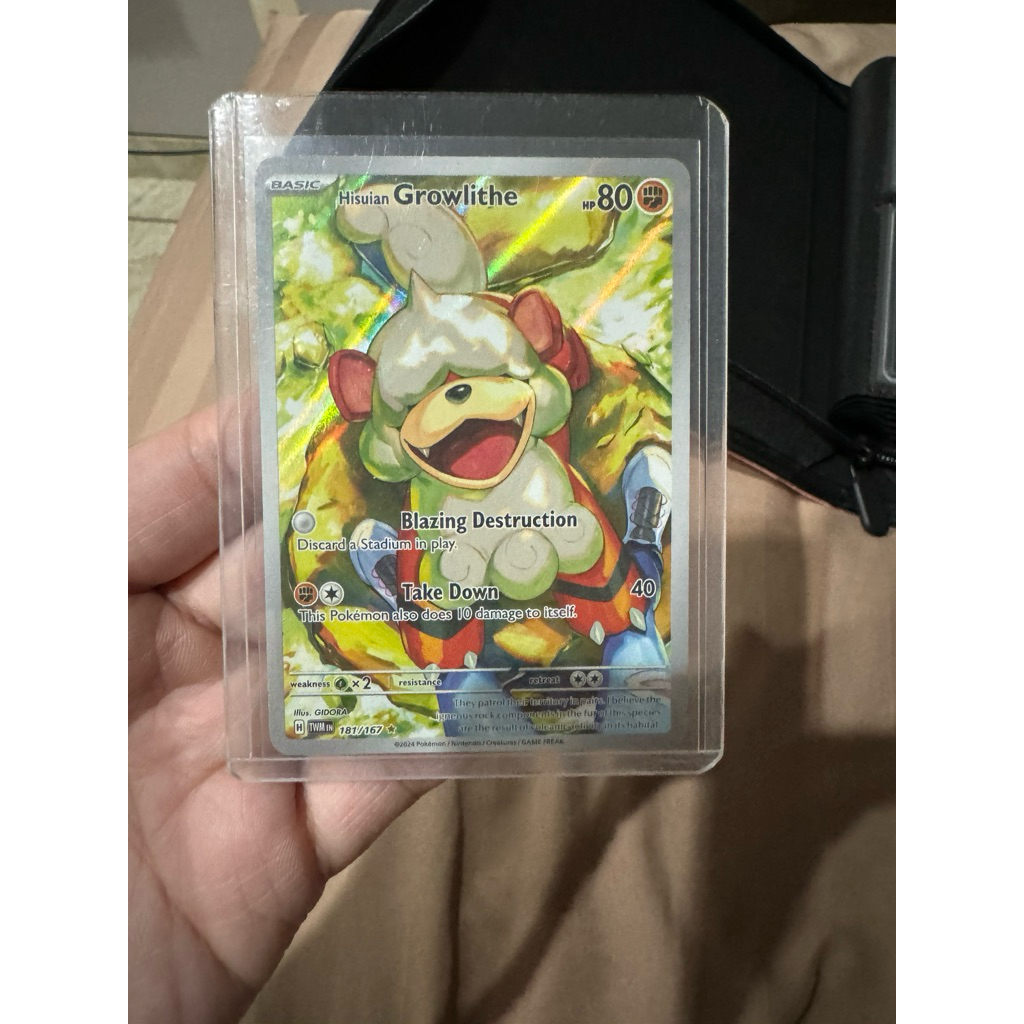 Pokemon TCG Hisuian Growlithe English
