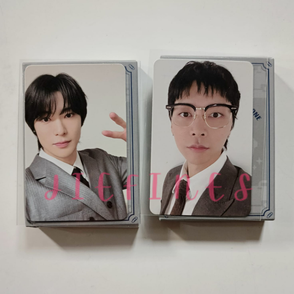 unsealed office worker konsep selca nct zone 127 dream wayv wish official photocard pc jaehyun johnn
