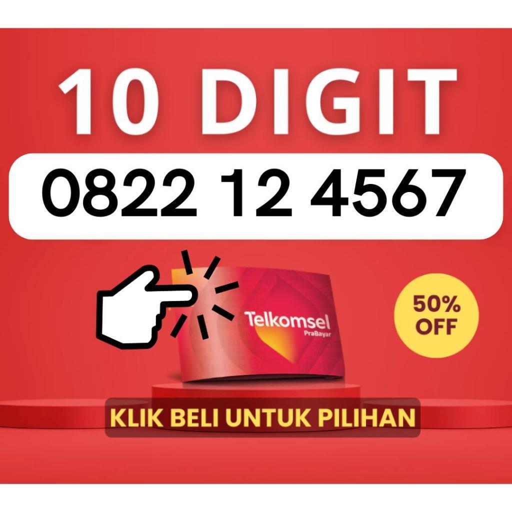 Nomor Cantik TELKOMSEL 10 Digit PRABAYAR 5G Nomor Cantik Simpati 10 Digit Telkomsel Simpati 10 ANGKA
