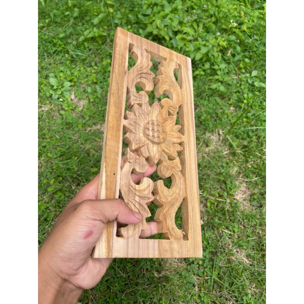 kepingan loster kayu jati