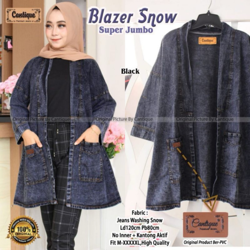 Preloved Blazer Jeans Jumbo
