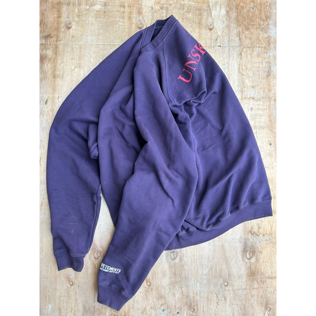 Sweater VETEMENTS Unskinny / Crewneck Vetements Unskinny