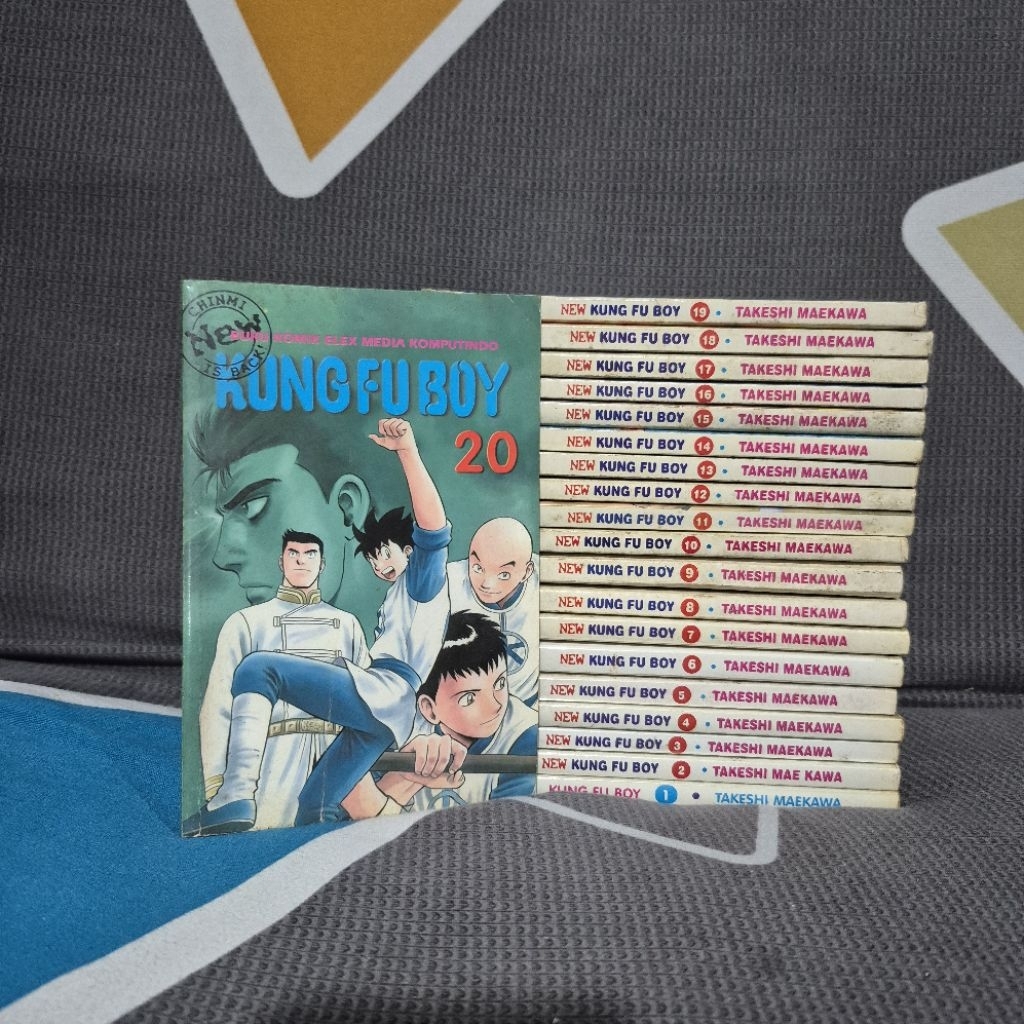 Paket Komik New Kungfu Boy Vol 1-20 Tamat Fullset Fulset Set Lengkap