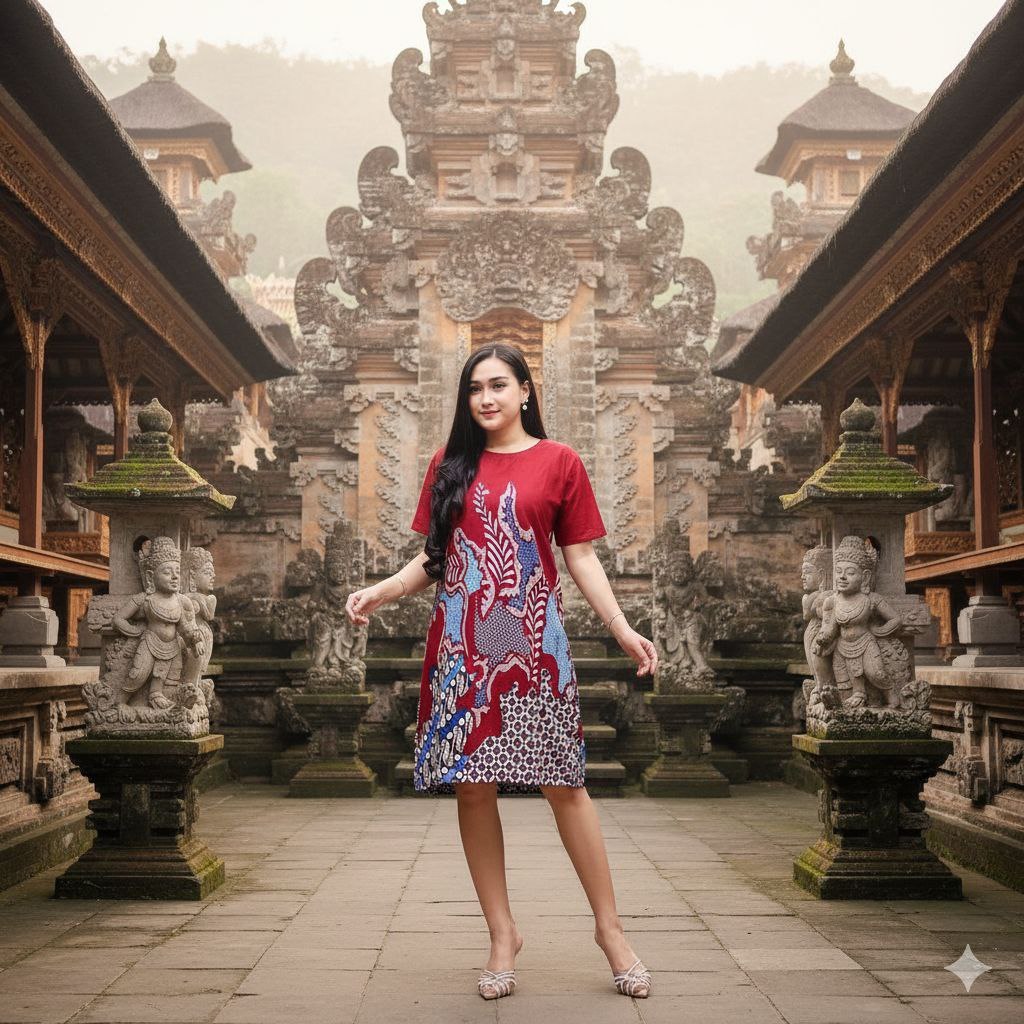 mini dress batik baju batik natal mini dress batik spesial imlek