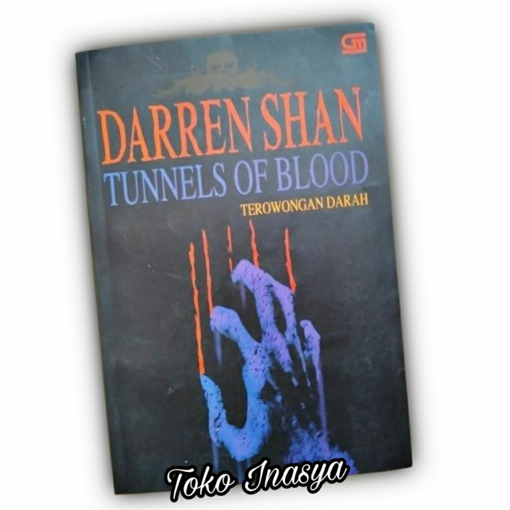 NOVEL TUNNELS OF BLOOD / TEROWONGAN DARAH (DARREN SHAN) BUKU 3 / ORIGINAL