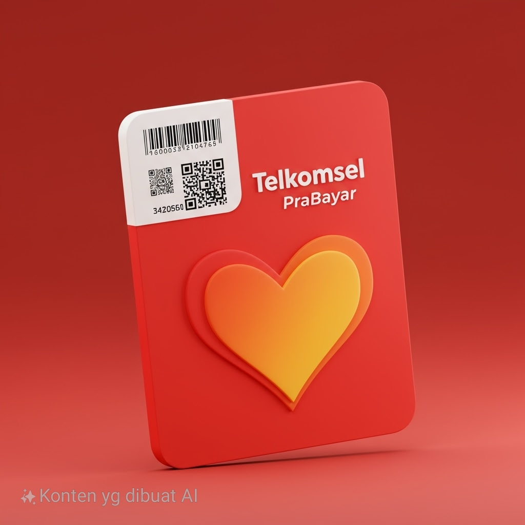 Kartu Perdana Telkomsel murah prabayar isi kuota 3gb murah(SEGEL)