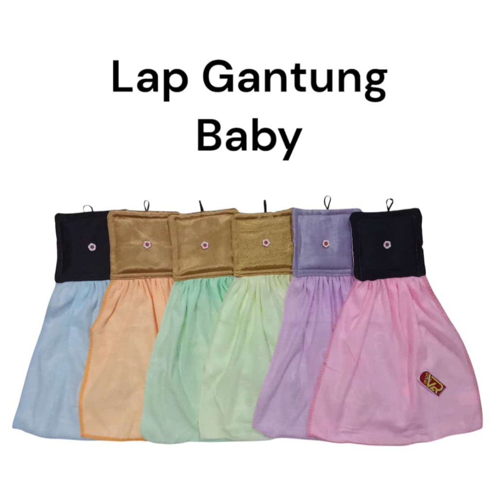 LAP TANGAN GANTUNG BABY HANDUK / SERBET LAP TANGAN KARAKTER BAJU LUCU
