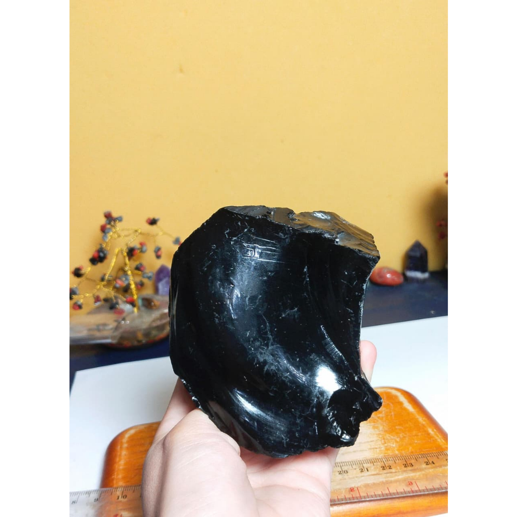 Natural Black Obsidian Rough (2)