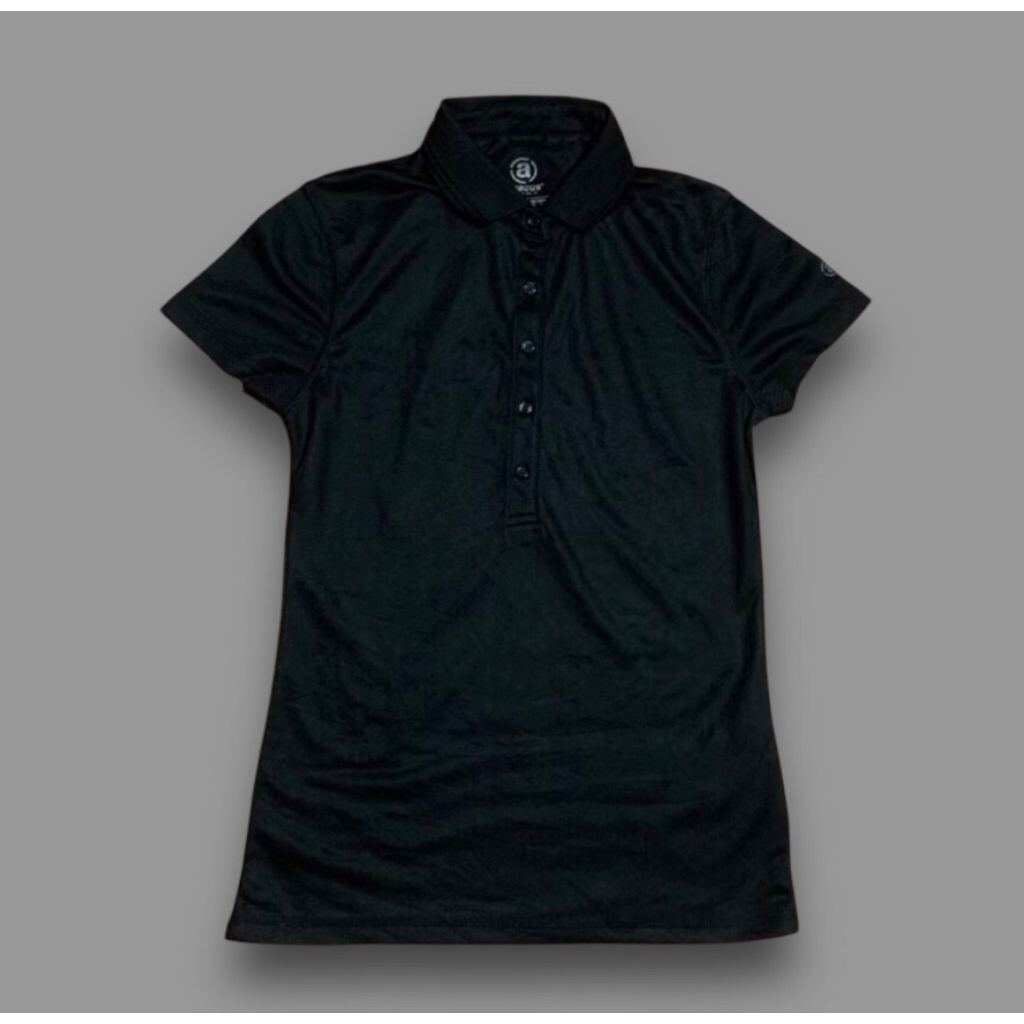 Kaos Polo Dry Wanita ABACUS GOLF  Navy  Branded Second Preloved