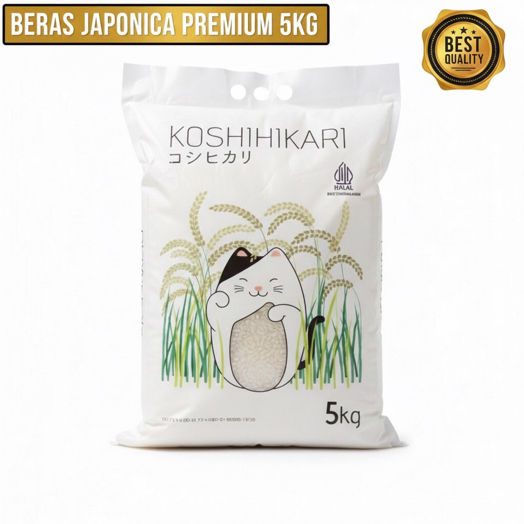 Beras Japonica Koshihikari 5kg