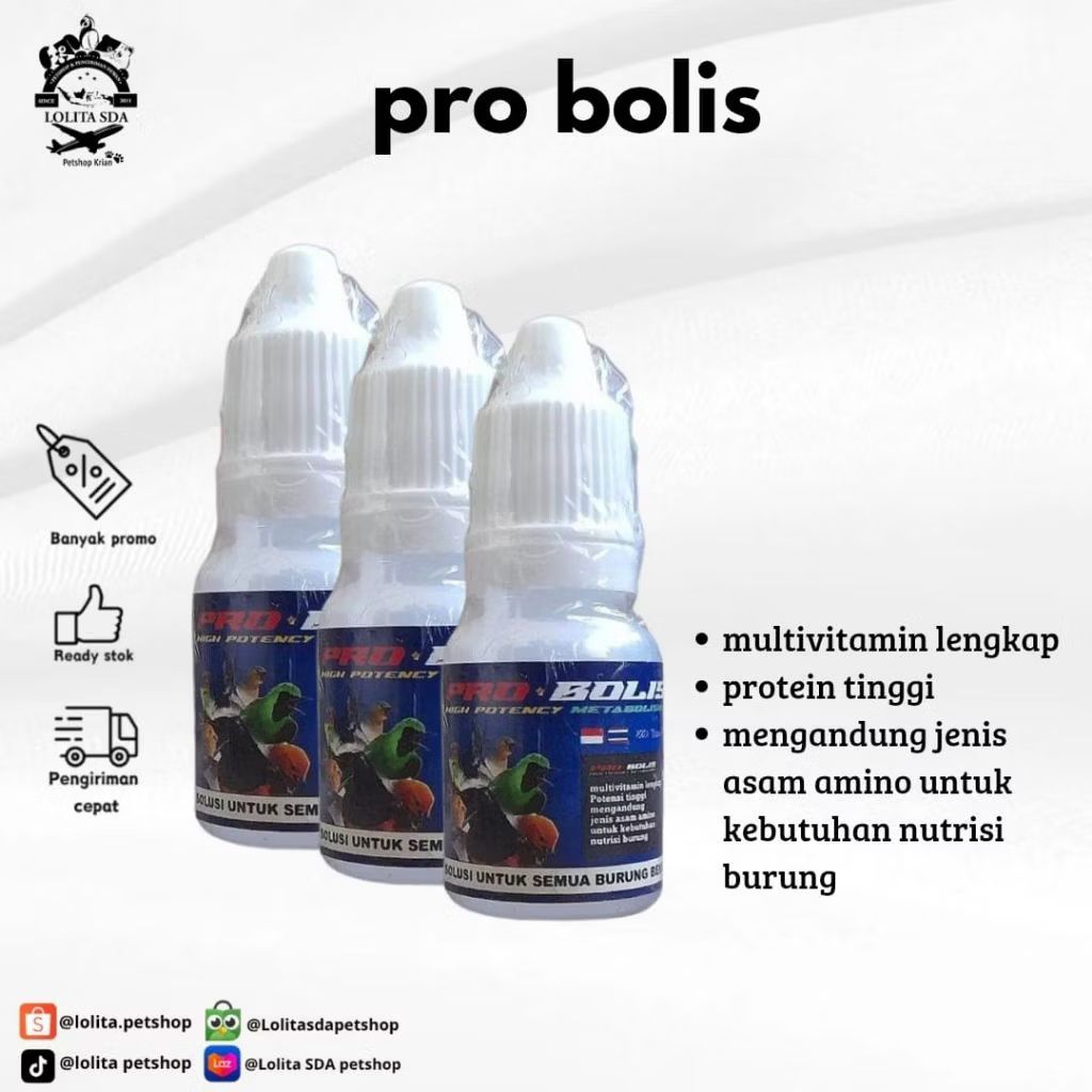 Pro Bolis High Metabolisme Burung