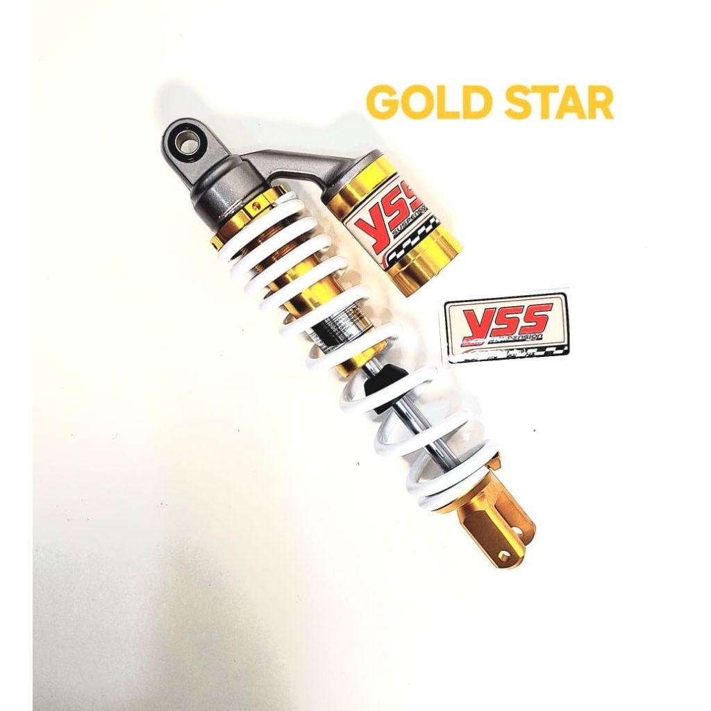 SHOCK  TABUNG BELAKANG COPY YSS TABUNG PUTIH/TABUNG MERAH UKURAN 310MM BUAT MOTOR VARIO 110/ BEAT FI