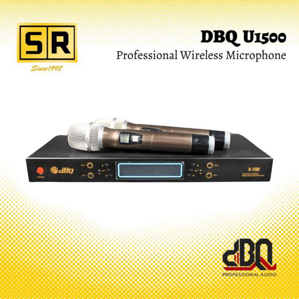 MICROPHONE DBQ / DBQ - U1500 / MICROPHONE WIRELESS