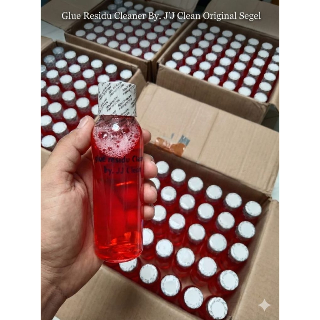 Cairan pembersih lem polarizer LCD, stiker, kaca film netto 100ml