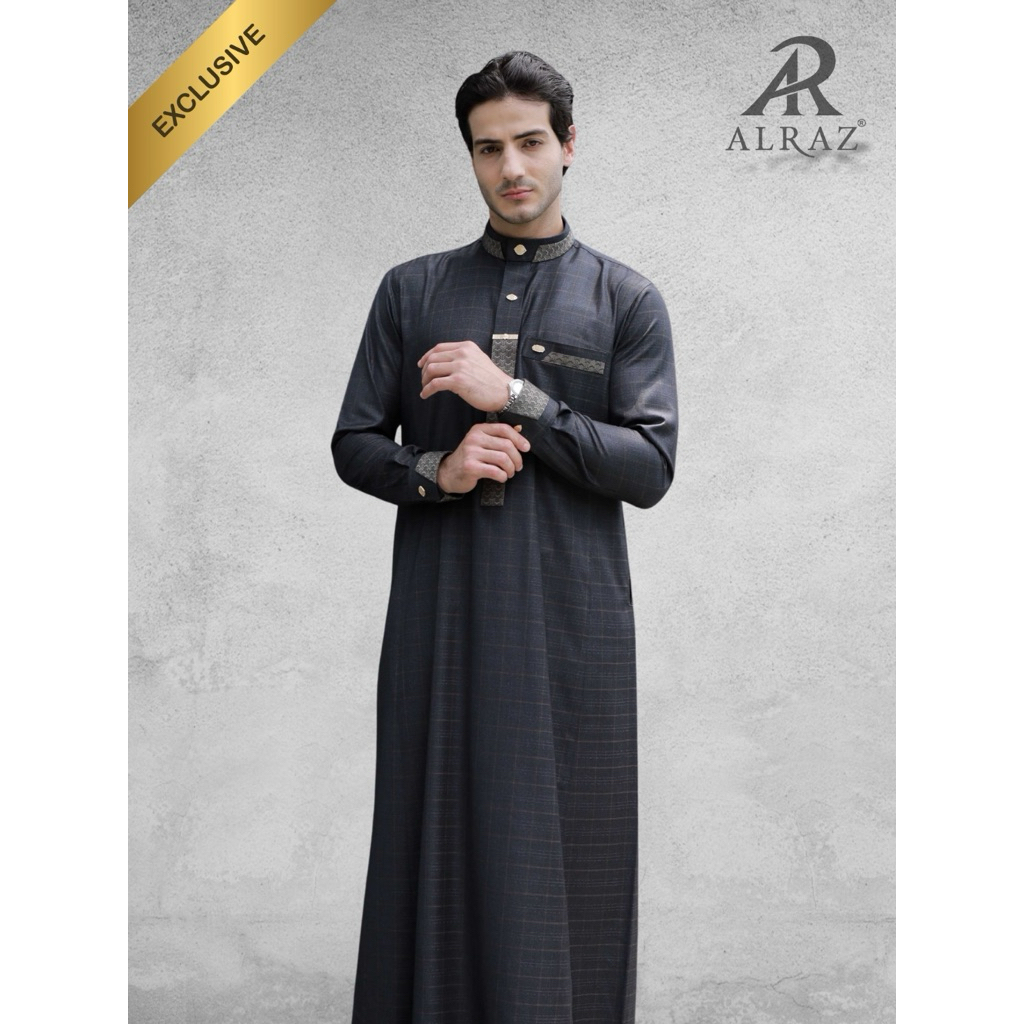 ALRAZ Thobe Exclusive Akhnaf 1070 (Free Box)