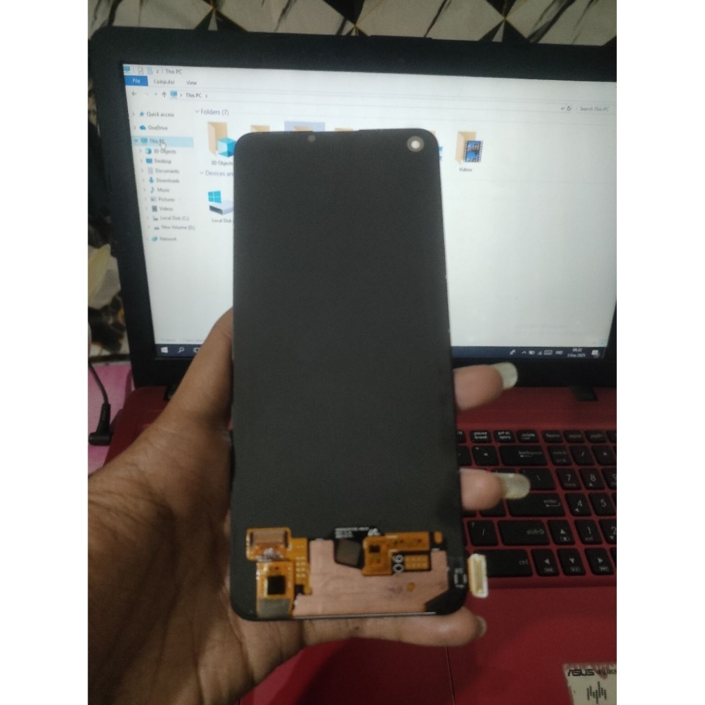 LCD OPPO A95 ORIGINAL COPOTAN FINGERPRINT ON