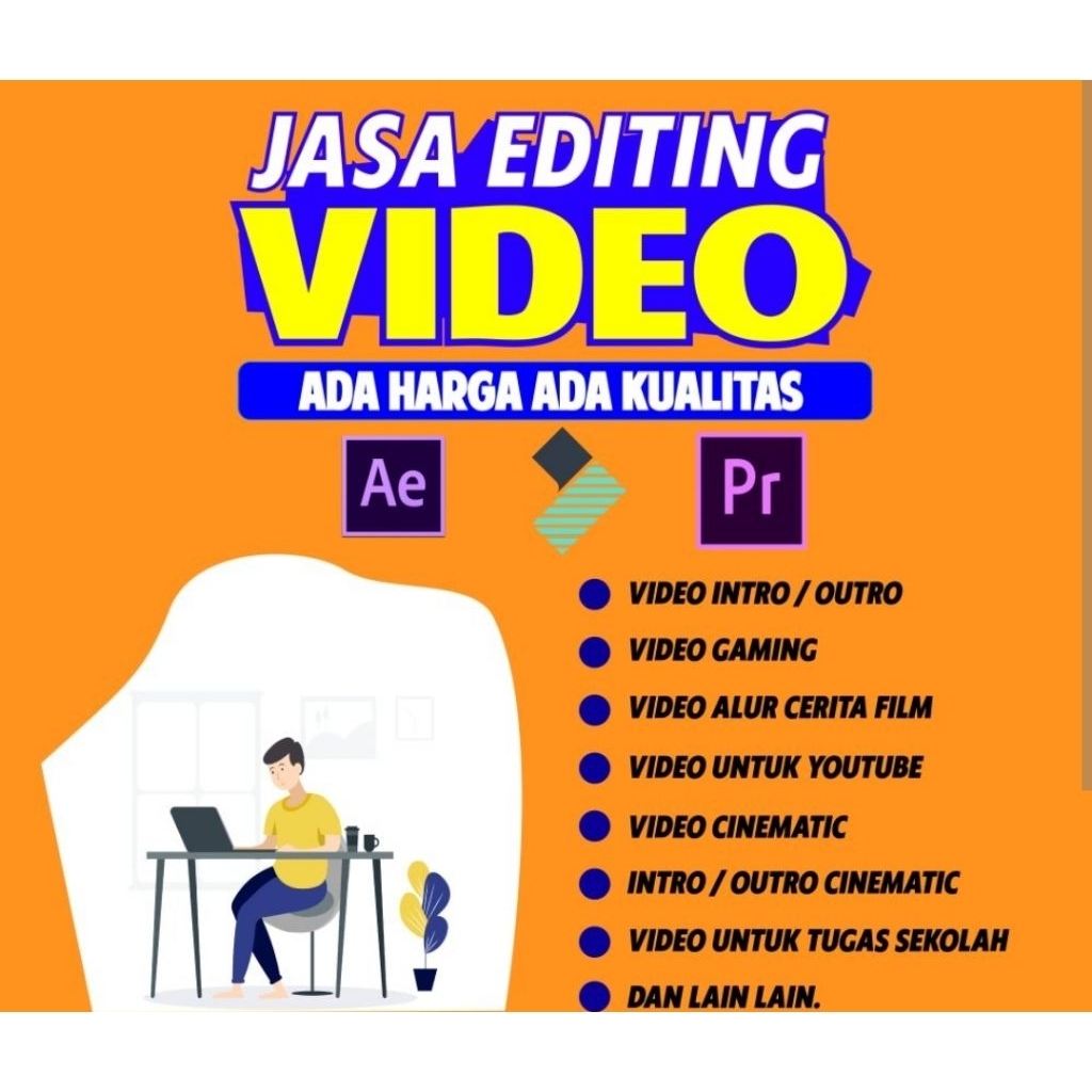 Jasa edit video iklan profesional