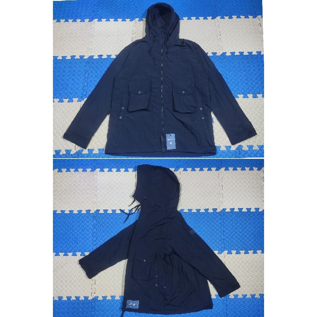 Funnel Jacket by Field Wall Forever And Club - Black Original Casual Football