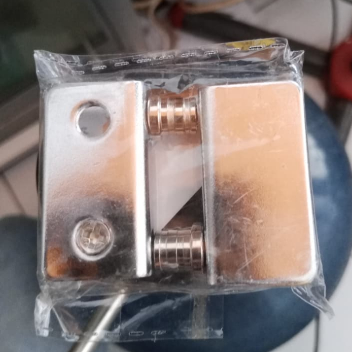 Engsel Jepit Kaca T-86 L CR/Engsel Jepit Kaca