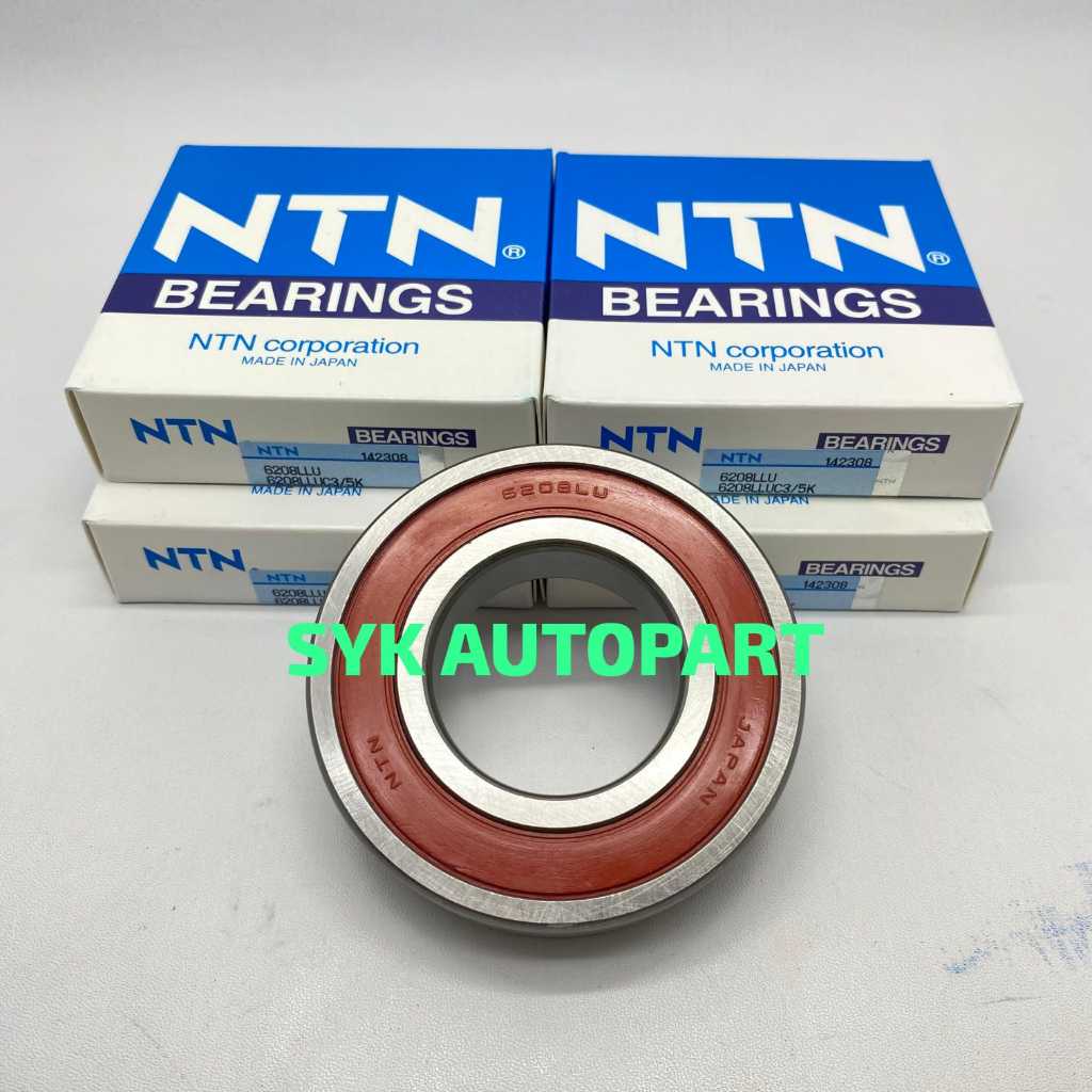 BEARING 6208 LLU NTN BEARING TUTUP KARET 6208LLU NTN