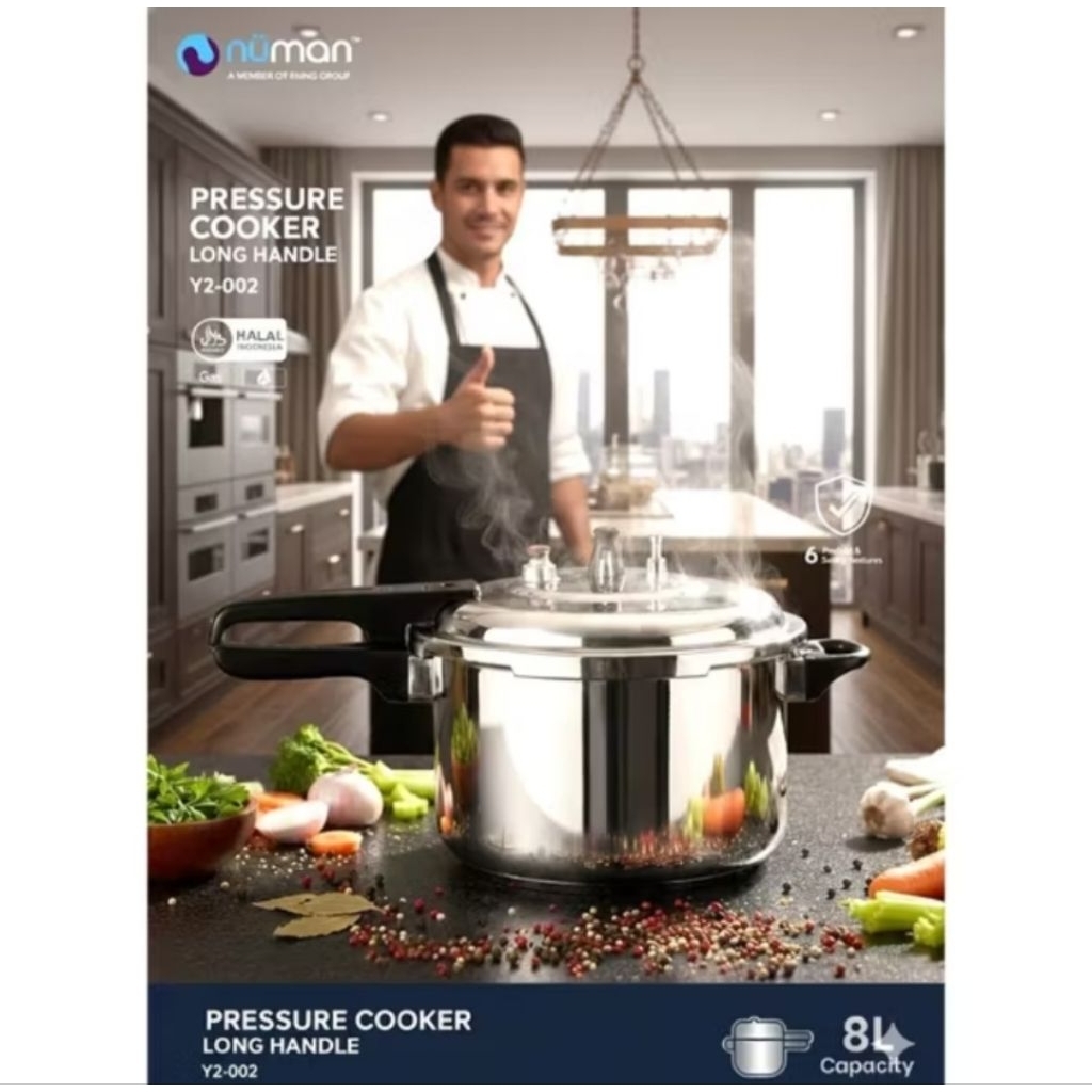 panci presto 8Liter /Panci Presto Numan 8 Liter