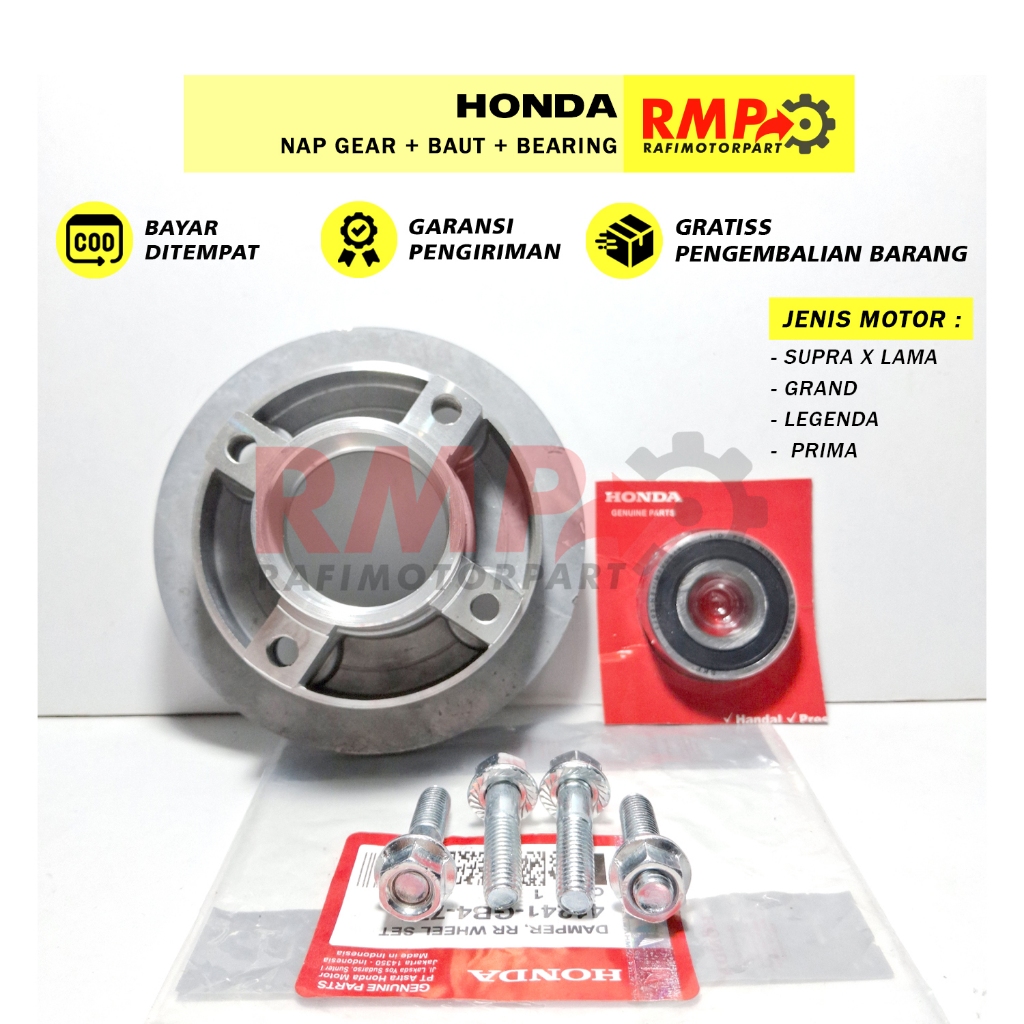 NAP GEAR + BAUT + BEARING SUPRA SUPRA X LAMA GRAND LEGENDA PRIMA