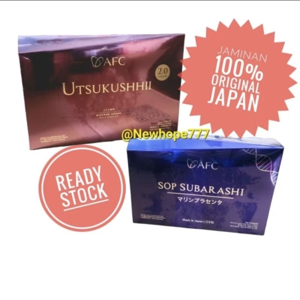 SUBARASHI UTSUKUSHHII GOLD ORIGINAL AFC