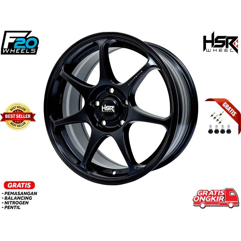 JUAL VELG HSR TERBARU RING 17 COCOK UNTUK MOBIL ERTIGA INOVA BRV HRV JUKE DLL