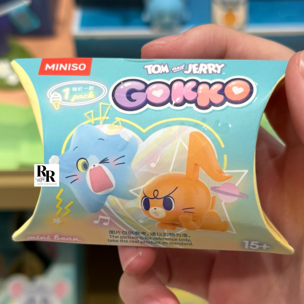 Miniso x Tom and Jerry - Blind Bag / Figuran / Tom and Jerry Gokko Quirky Collection Mini Bean Surpr