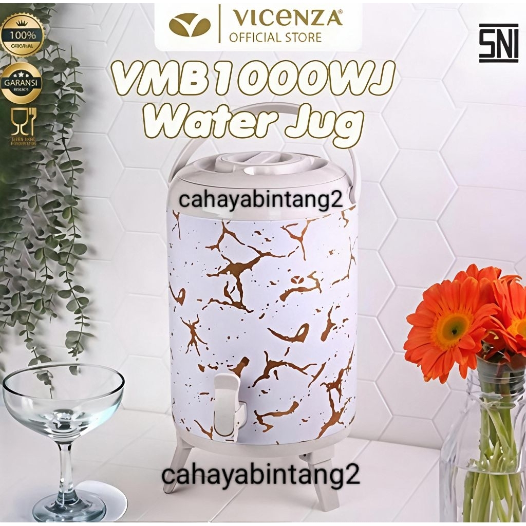 Dispenser Air / Water Jug Vicenza Marble 9,5 Liter