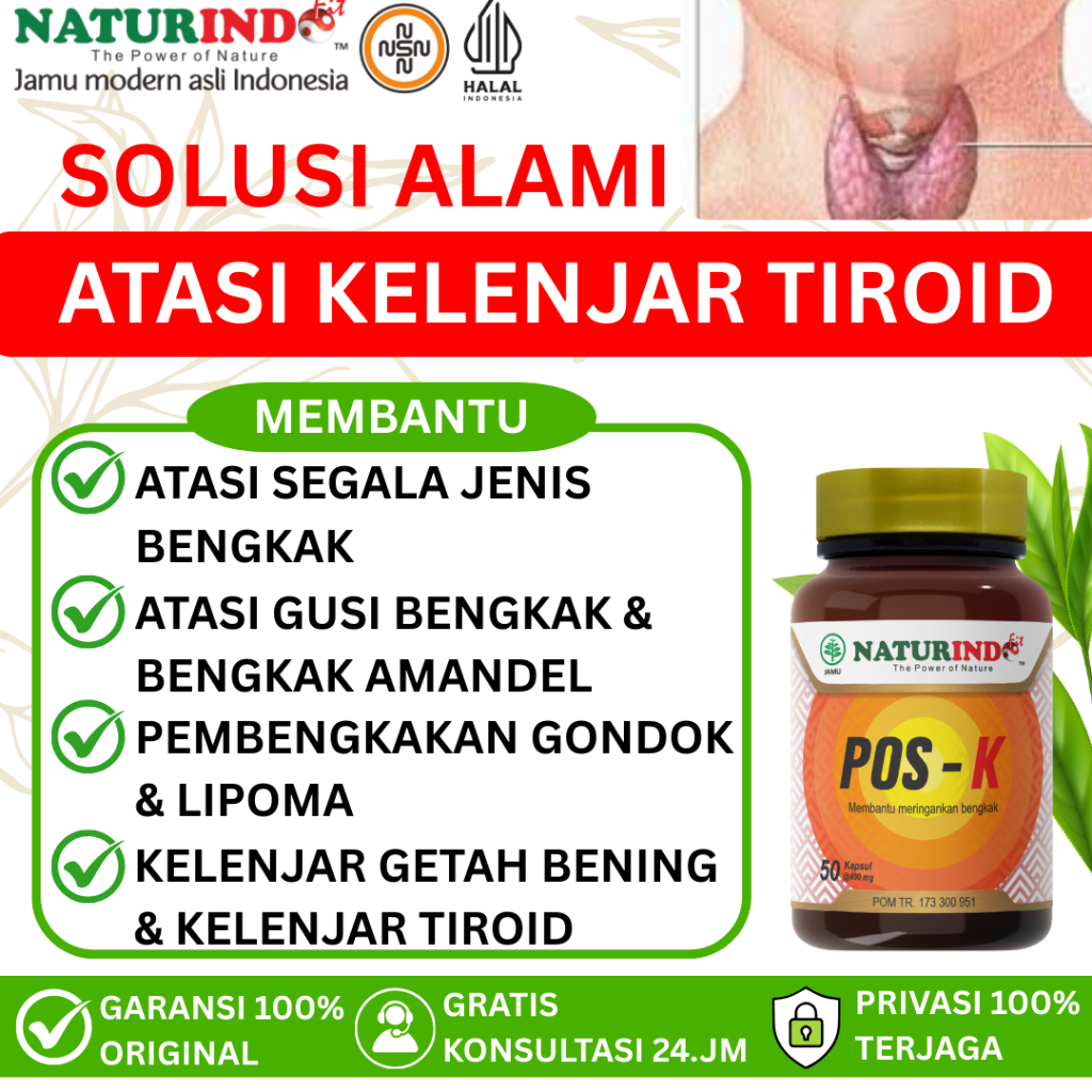 SOLUSI ALAMI KLENJAR TIROID NATURINDO