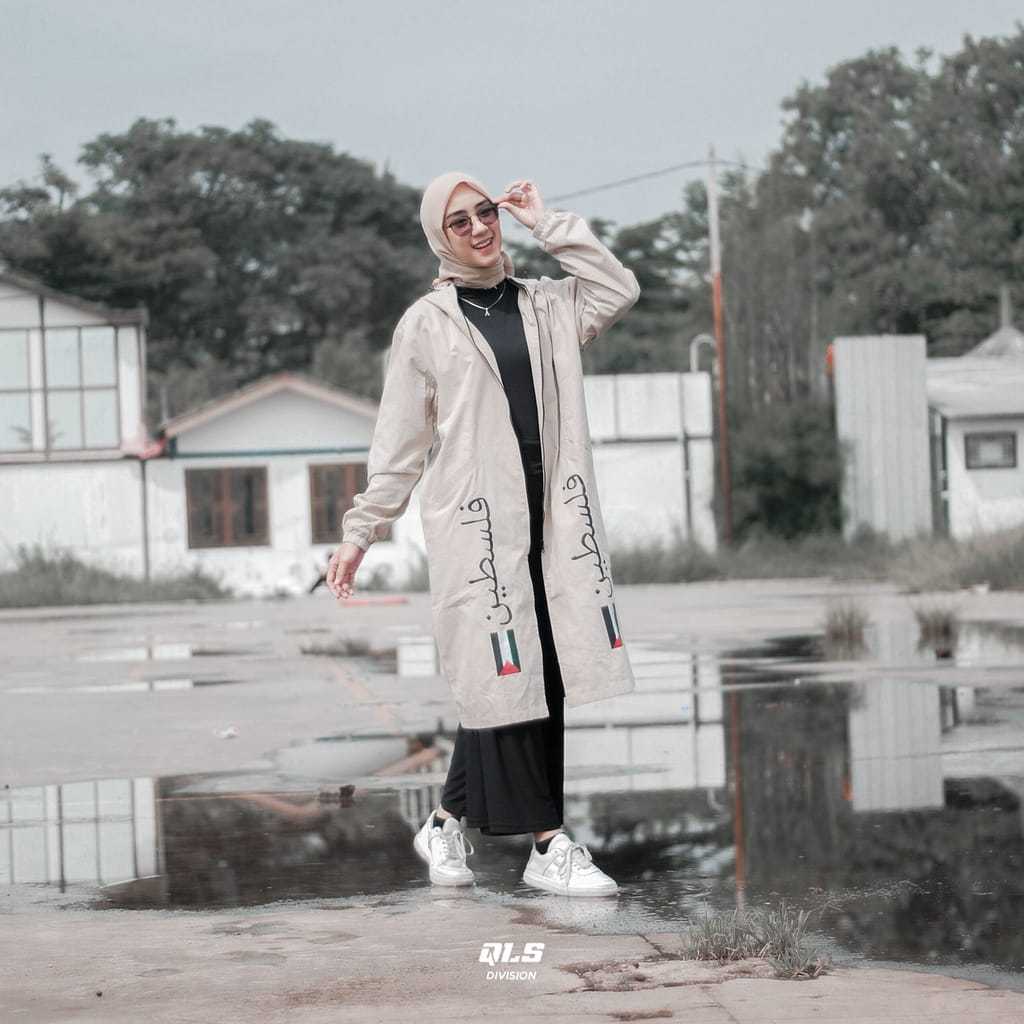 Jacket Hijaber Jaket Hijab Panjang Jaket Muslimah Jaket Cewe Jaket Perempuan