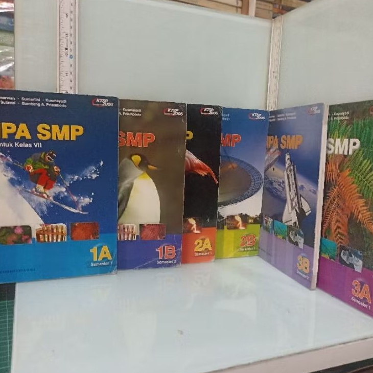 IPA SMP 1A, 1B, 2A, 2B  SMP Kelas VII Semester 1 & 2 KTSP 2006 Sumarwan