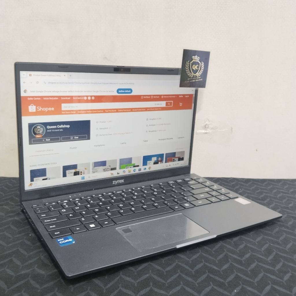 LAPTOP ZYREX CRUISER 20 CORE i7 1195G7 16GB SSD 1TB 14INCH SECOND BERGARANSI