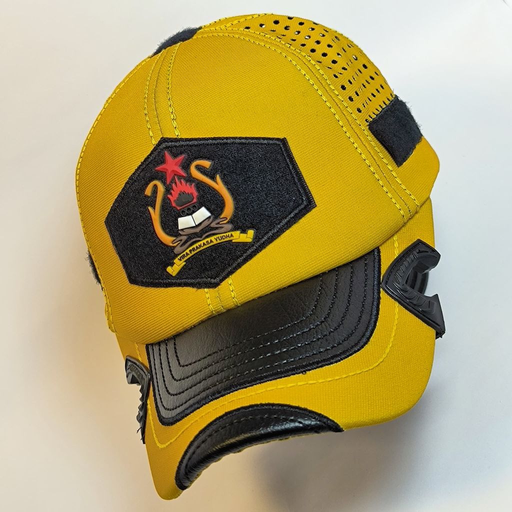 Topi jasmani militer logo timbul topi tactical premium