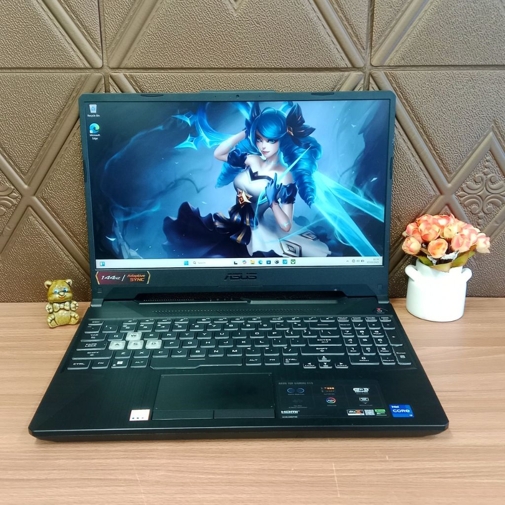 LAPTOP SECOND ASUS TUF GAMING F15 FX506H INTEL CORE I7 11800H 16CPU 2.3GHZ UP TO 4.60GHZ NVIDIA GEFO