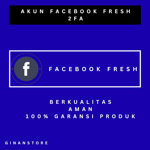 AKUN FACEBOOK FRESH 2FA AMAN BERKUALITAS