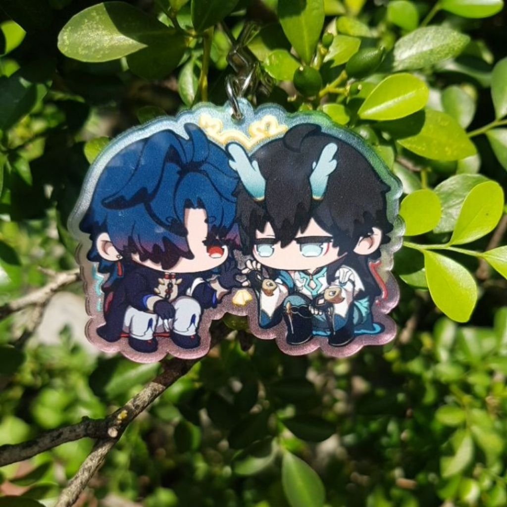 Keychain Renheng Danheng Blade Ren Couple Honkai Star Rail HSR