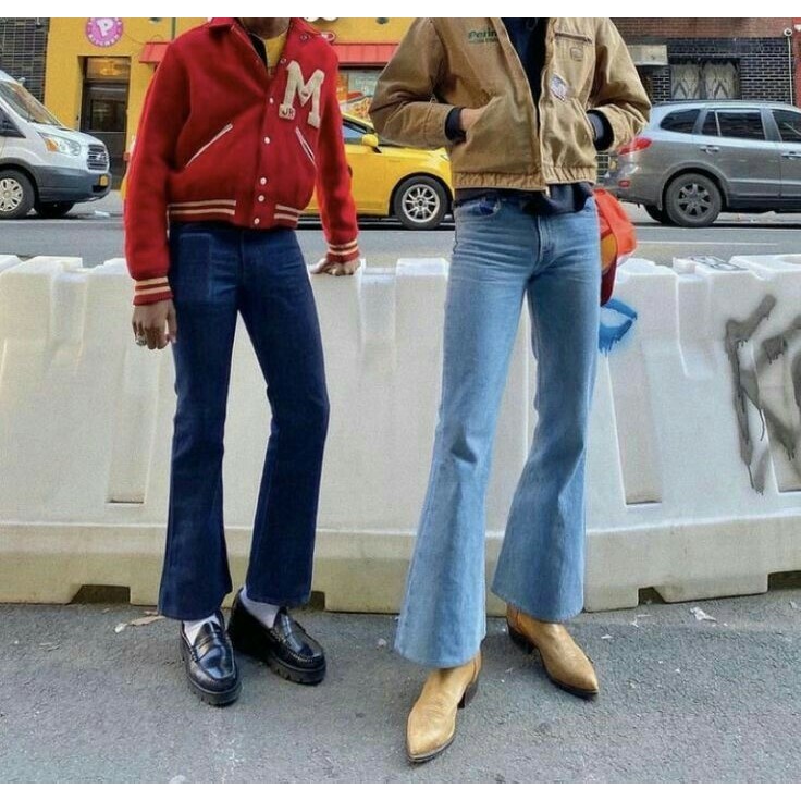 Celana Jeans Pria Cutbray BoonCut Melar Jeans Semi Cutbray Komprang Cutbray Pria