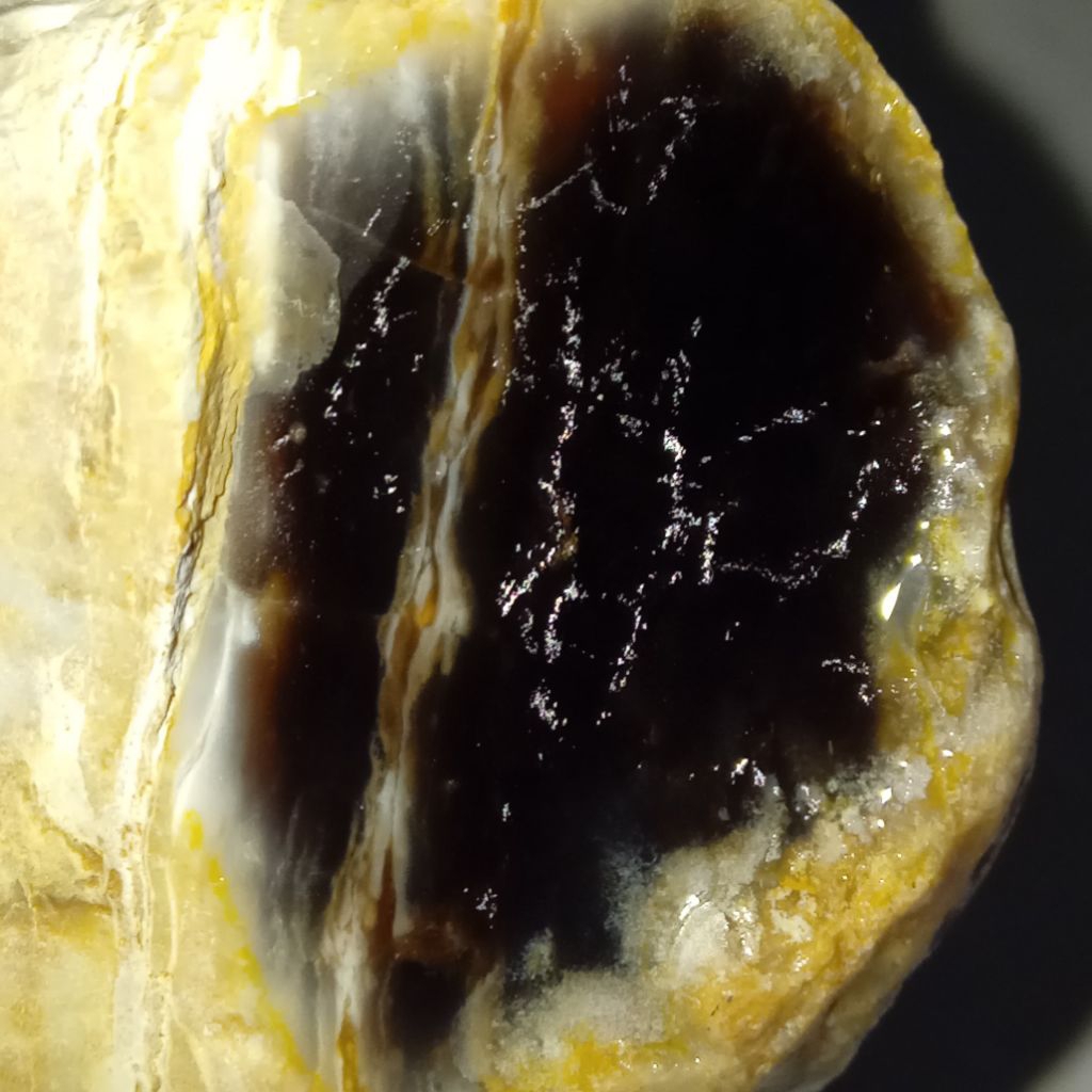 Natural Batu Kecubung Wulung Baturaja Sumatera