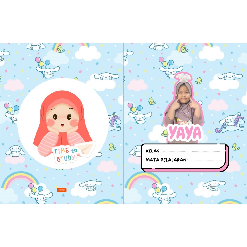 BUKU TULIS CUSTOM BUKU HALUS FOTO ANAK BUKU SEKOLAH BUKU TULIS A4 BERKUALITAS