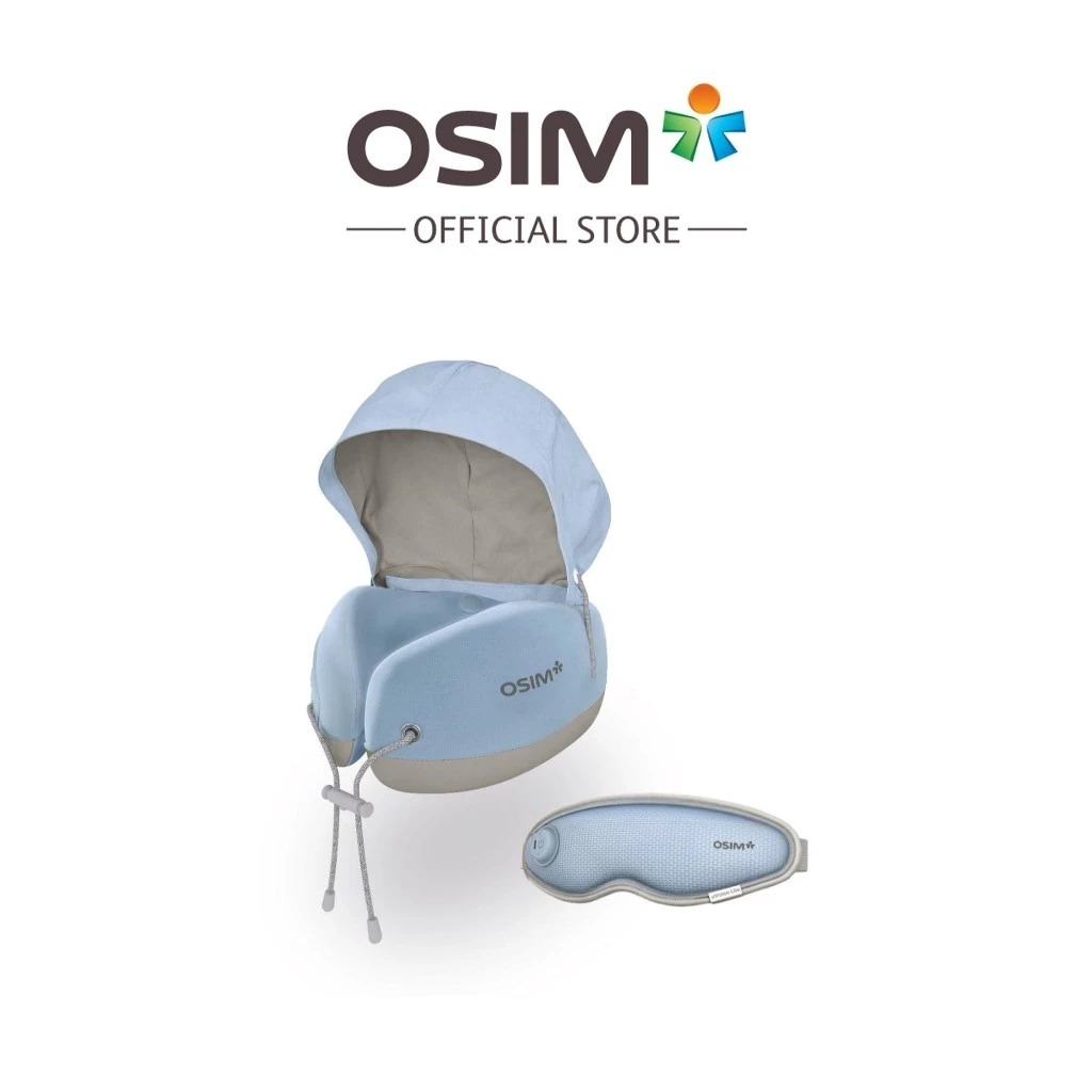 OSIM Travel Bundle: uNek Lite Neck Massager + uVizion Lite Eye