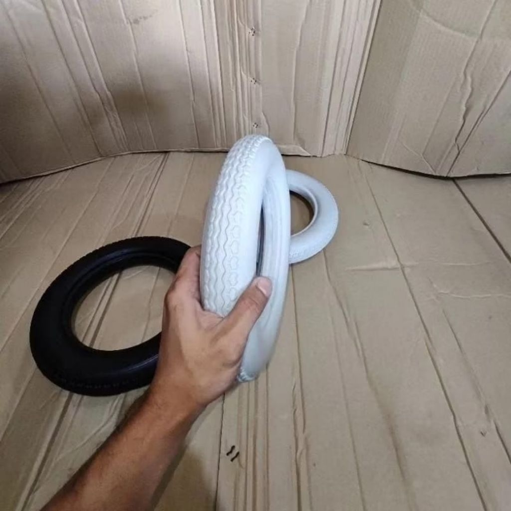 Ban Mati Kursi Roda Karet ukuran 12.1/2x12.1/4 ban belakang kursi roda travel karet mati original ba