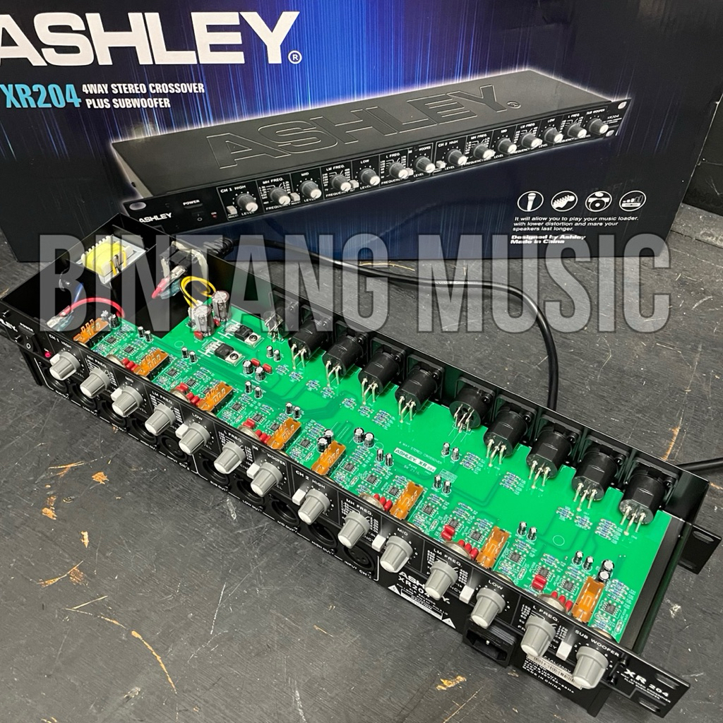 Crossover Ashley Xr 204 original ashley XR204 4way setreo