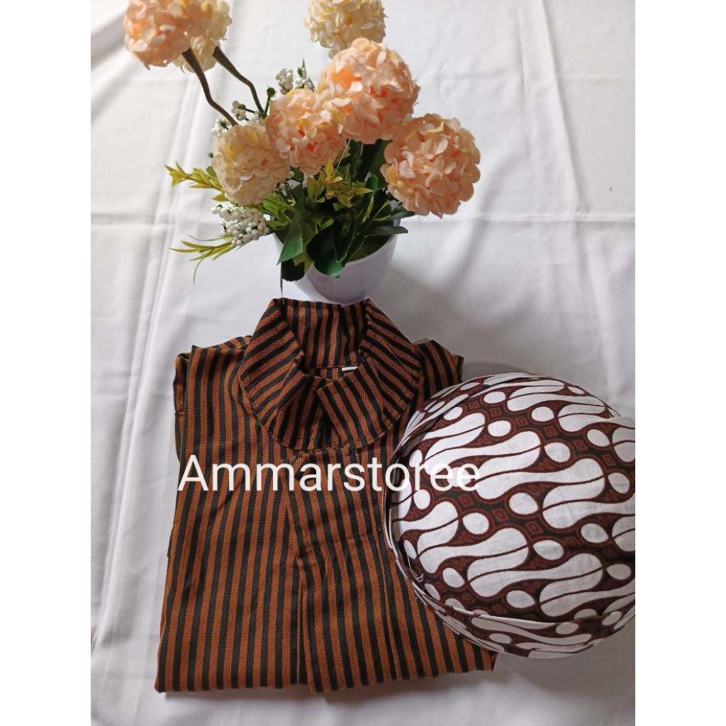 SURJAN ANAK LAKI-LAKI FREE BLANGKON PUTIH